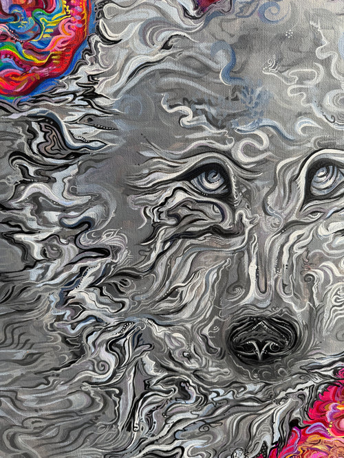 A Wolf Dream Print