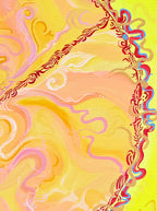 Peach Prayer Print