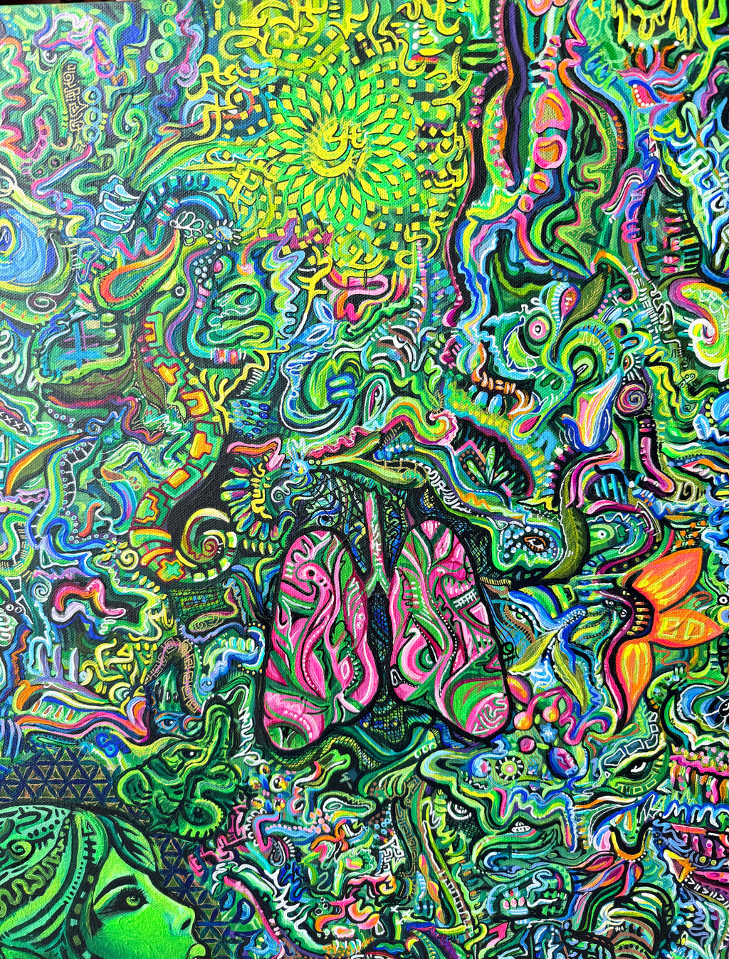 Breathe in Life Print