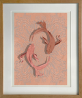 Dance of the Koi Print