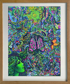 Breathe in Life Print