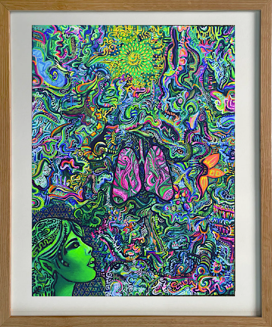 Breathe in Life Print