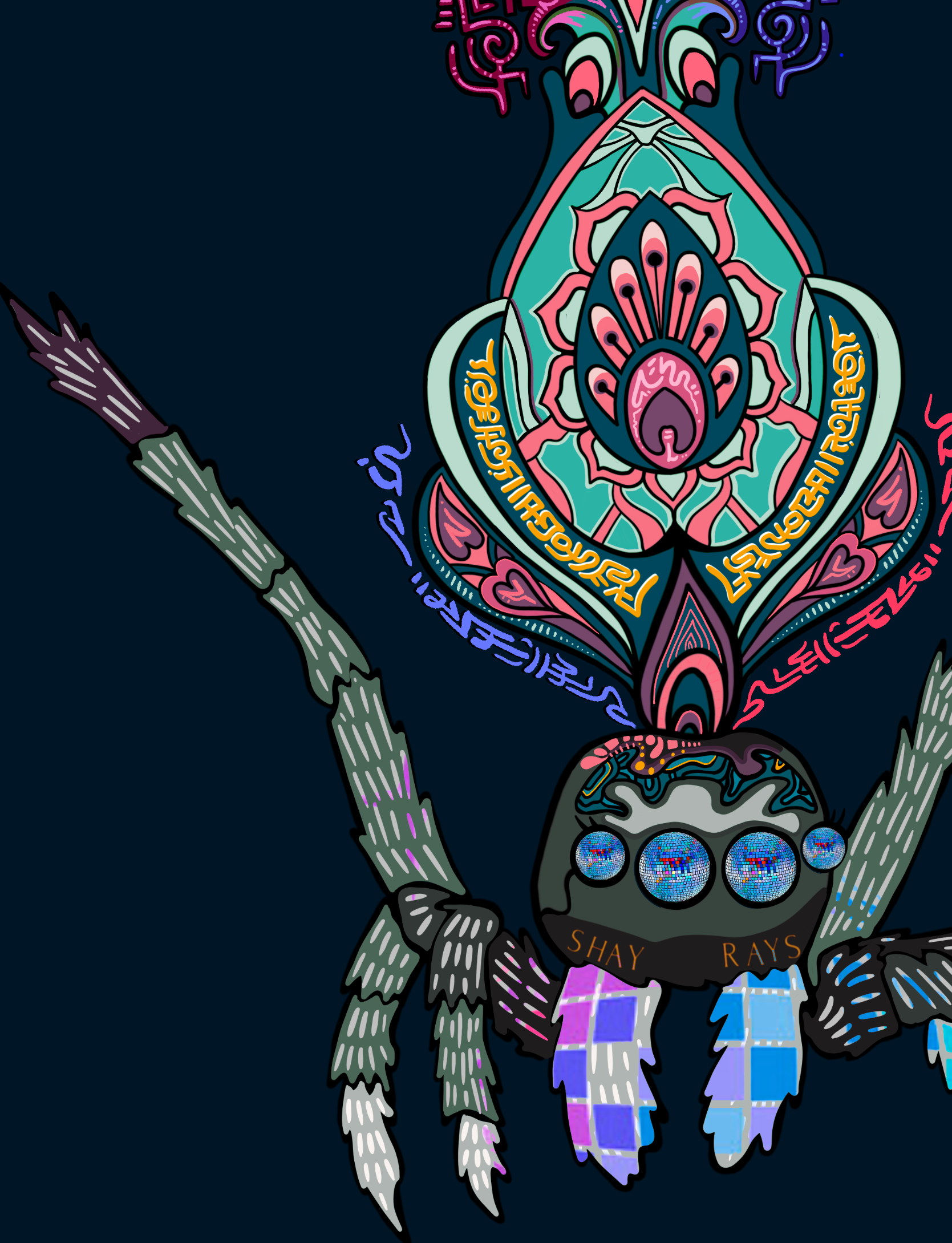 Dancing Spidey Canvas