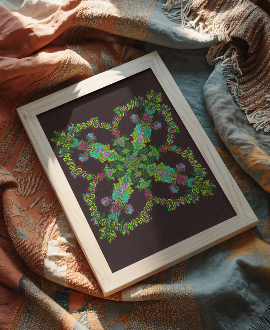 Aya Mandala Canvas
