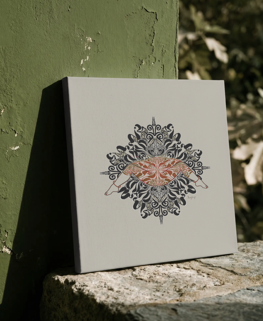 Worship Canvas Print
