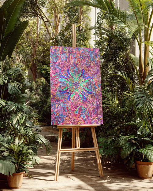 Cosmic Explorer Mandala