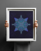 Fairy Fortress Mandala Print