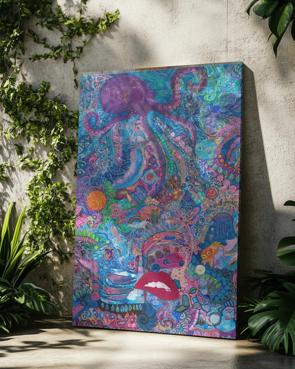 Octo-Portal Painting