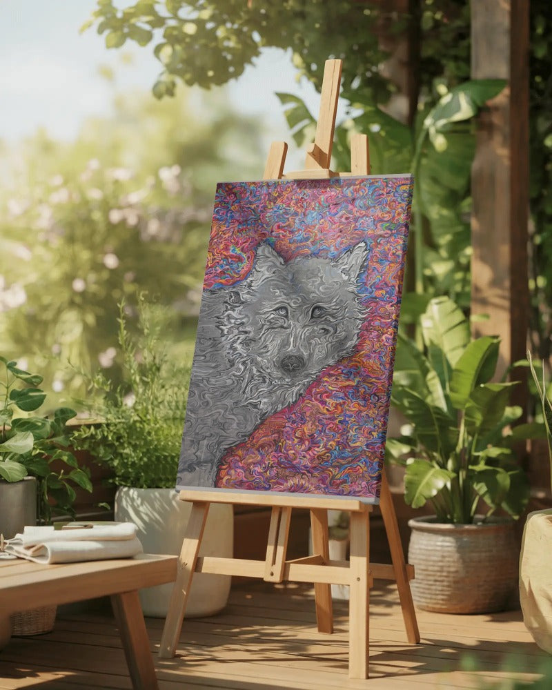 A Wolf Dream Painting