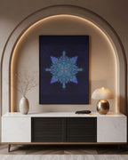 Fairy Fortress Mandala Print